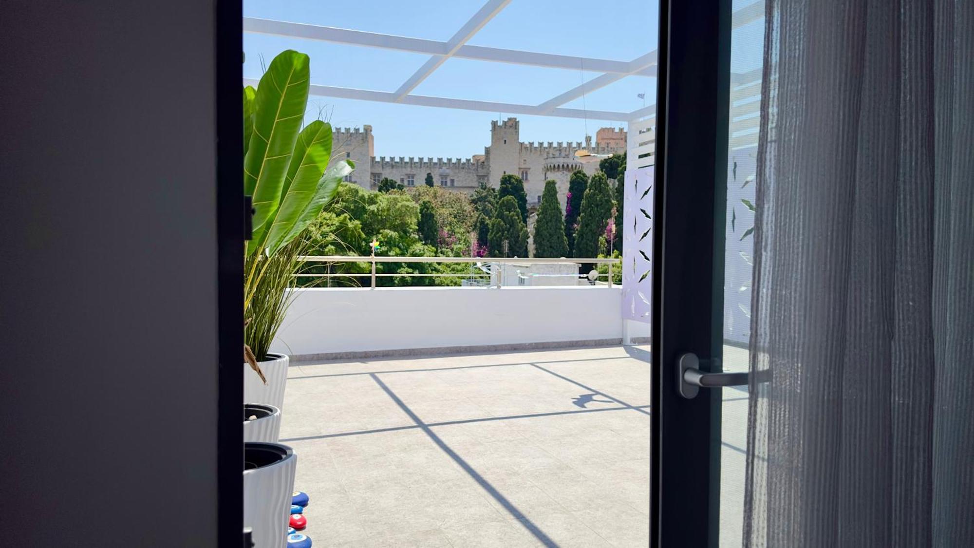 Castelo View Luxury Apt Rhodes City Ngoại thất bức ảnh