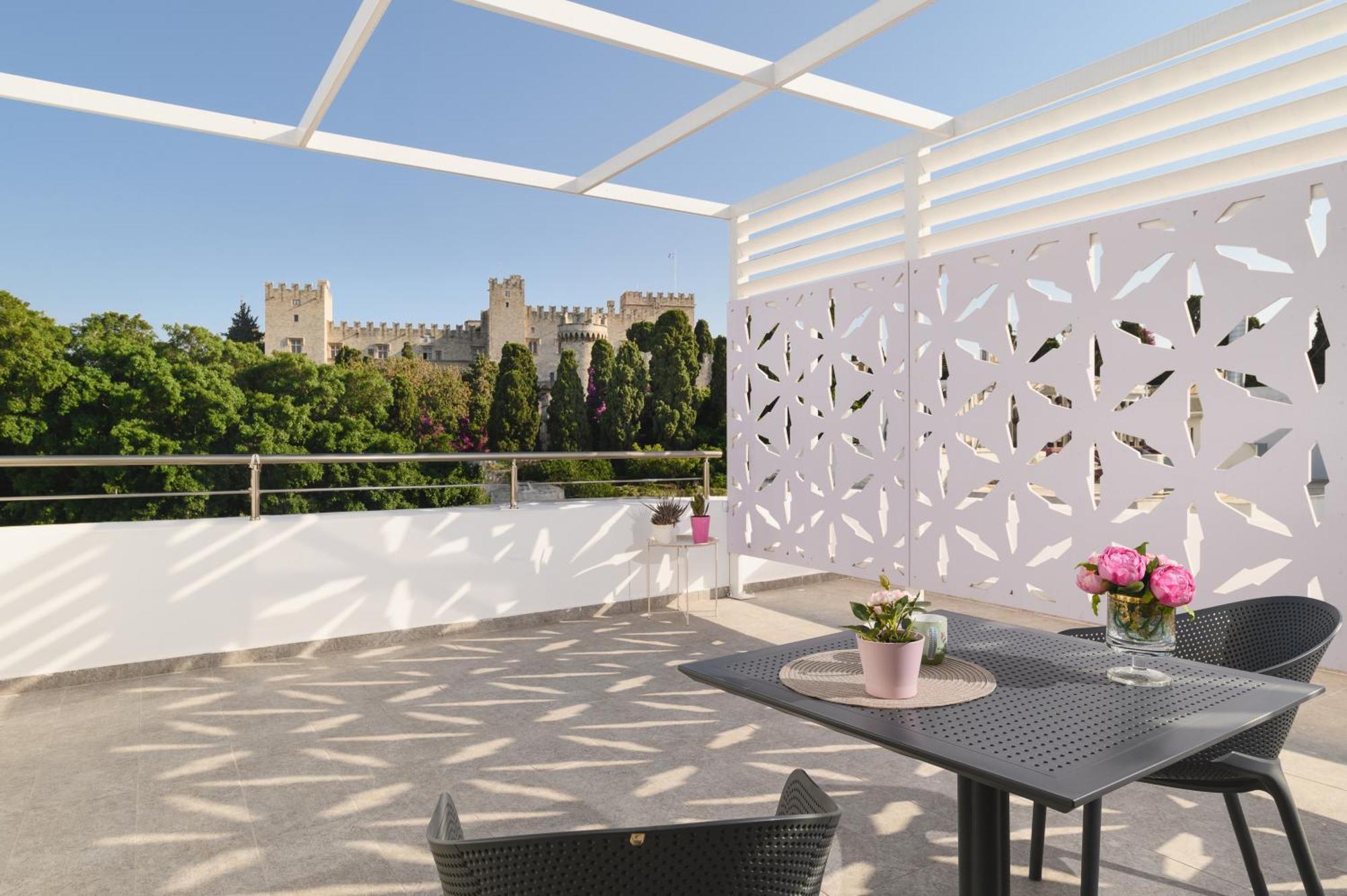 Castelo View Luxury Apt Rhodes City Ngoại thất bức ảnh